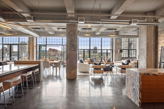 700 2nd St Unit W31, Minneapolis, MN 55401 - building lobby with a view of city and visible vents