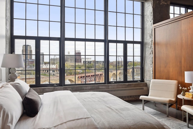 700 2nd St Unit W31, Minneapolis, MN 55401 - bedroom with a city view and radiator