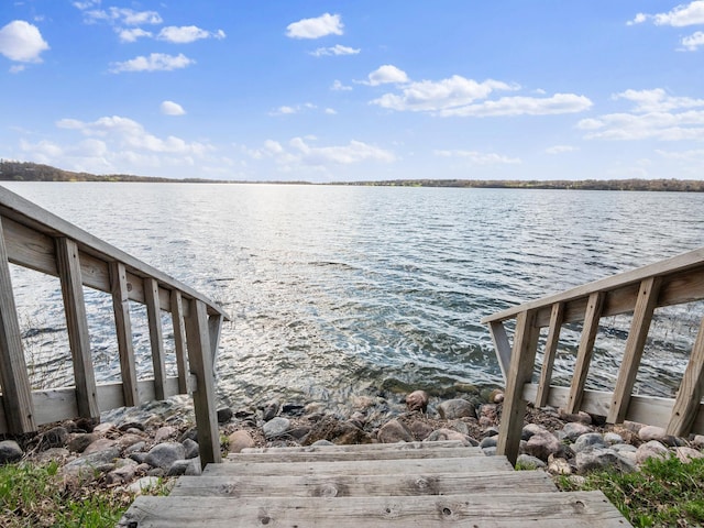 10823 Big Chip Rd NW, Brandon Twp, MN 56315 - dock area with a water view