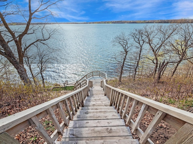 10823 Big Chip Rd NW, Brandon Twp, MN 56315 - view of community featuring a water view