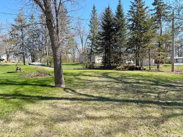 5301 Oak St, Isle, MN 56342 - view of grassy yard