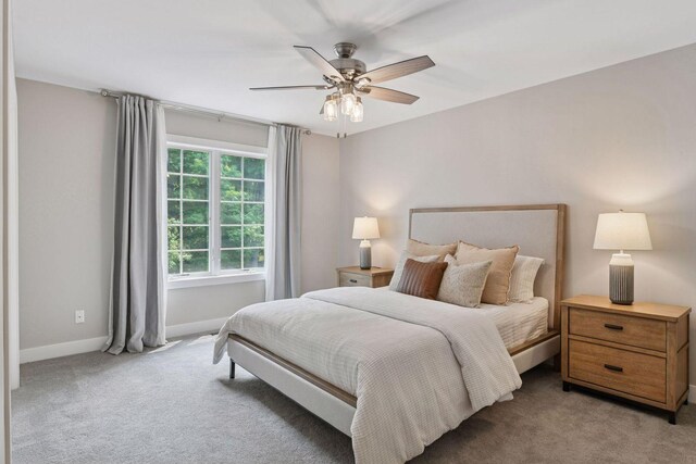 8622 French Curv, Eden Prairie, MN 55347 - carpeted bedroom featuring baseboards and a ceiling fan