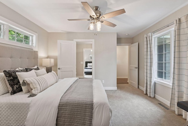 8622 French Curv, Eden Prairie, MN 55347 - bedroom featuring carpet, baseboards, and a ceiling fan