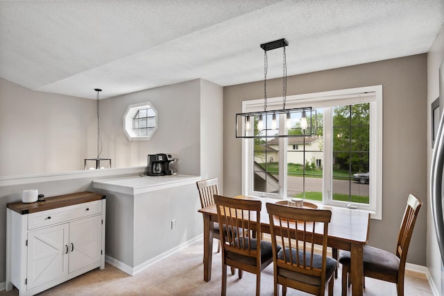 14380 Geneva Ave N, Hugo, MN 55038 - dining space featuring healthy amount of natural light, baseboards, and light tile patterned flooring