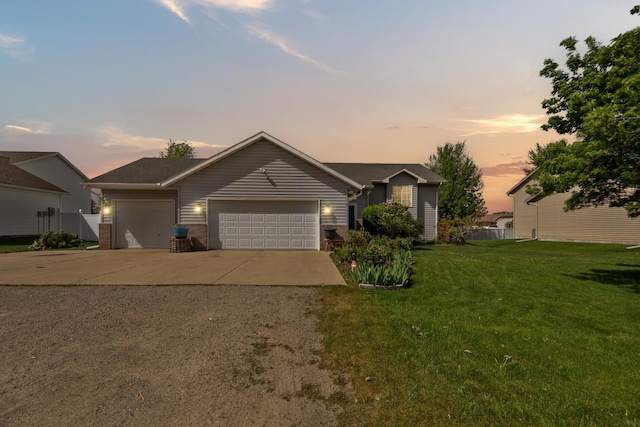 1320 18th St SE, Owatonna, MN 55060 - ranch-style house with driveway and a garage