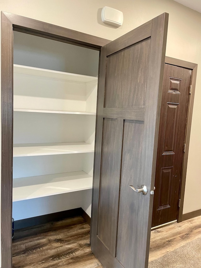 view of closet