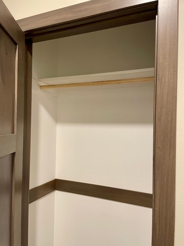 view of closet