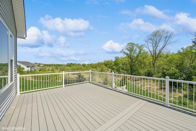 4738 Maas Ct, Minnetrista, MN 55375 - view of wooden deck