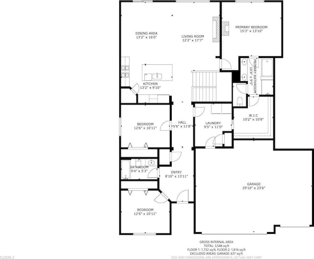 7107 184th St W, Lakeville, MN 55044 - property floor plan