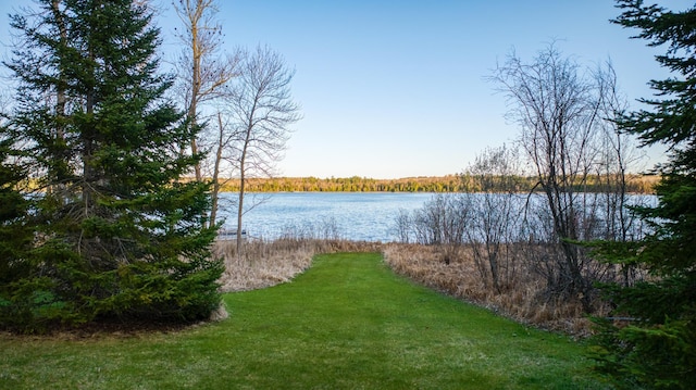 property view of water