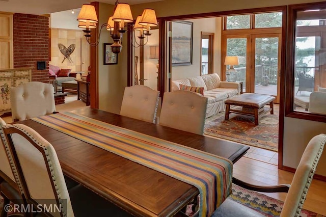 802 Flos Ct, Lincoln Twp, WI 54001 - view of dining area