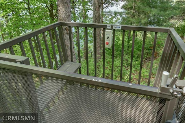 802 Flos Ct, Lincoln Twp, WI 54001 - view of wooden deck
