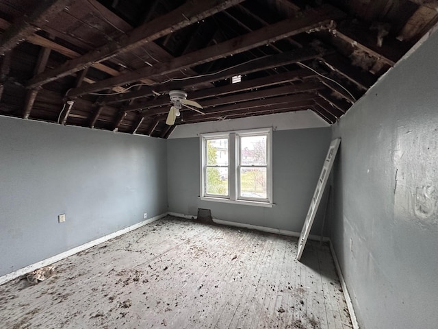 view of attic