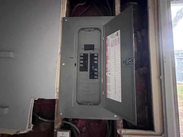 utilities with electric panel