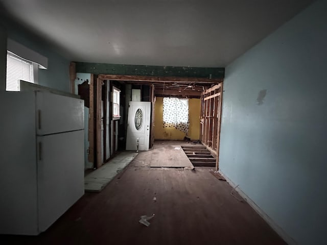 miscellaneous room featuring washer / dryer