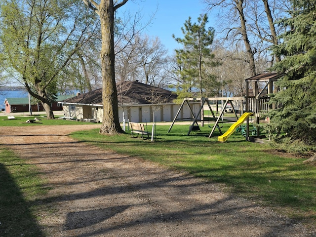 2481 Lake Miltona Dr NE Unit 1, Miltona Twp, MN 56354 - view of yard with playground community