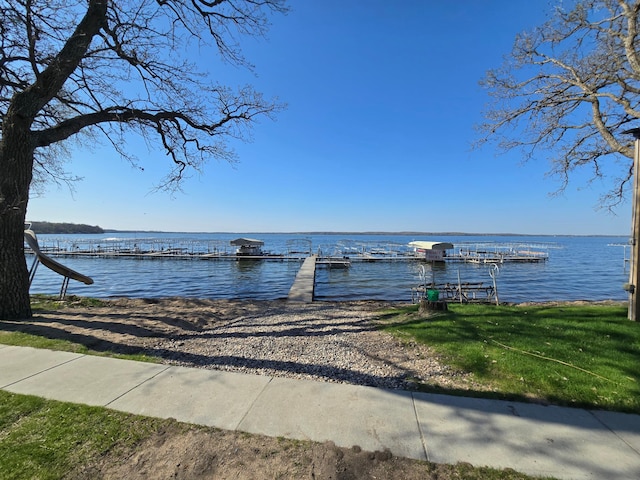 2481 Lake Miltona Dr NE Unit 1, Miltona Twp, MN 56354 - view of dock featuring a water view