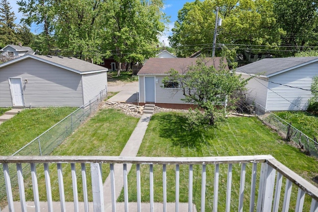 view of yard