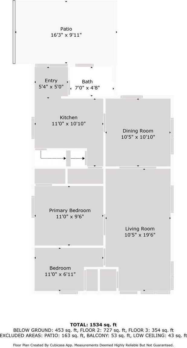 floor plan / room layout