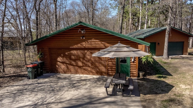 34590 Park Dr, Crosslake, MN 56442 - view of detached garage