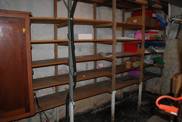 view of storage