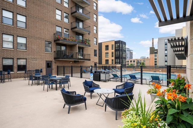 401 1st St Unit 1321, Minneapolis, MN 55401 - view of patio / terrace with a community pool