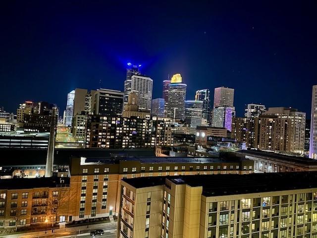 401 1st St Unit 1321, Minneapolis, MN 55401 - view of city with a view of city lights
