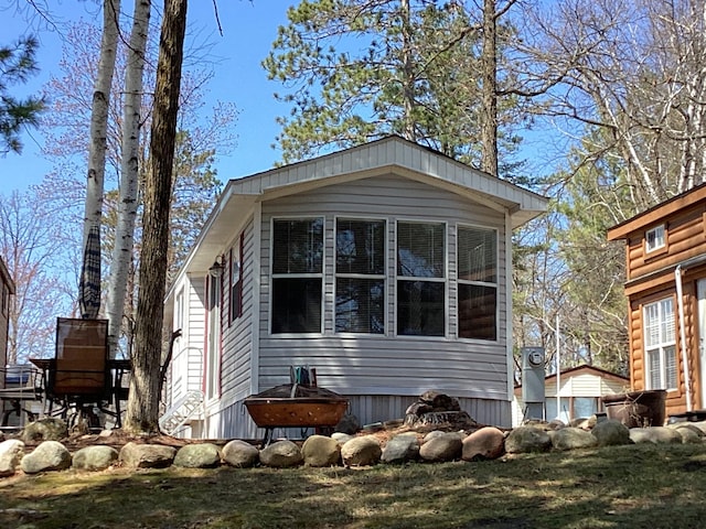 view of property exterior