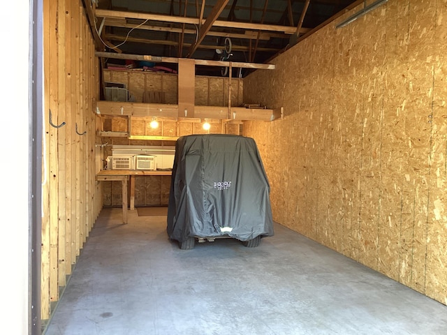 view of storage