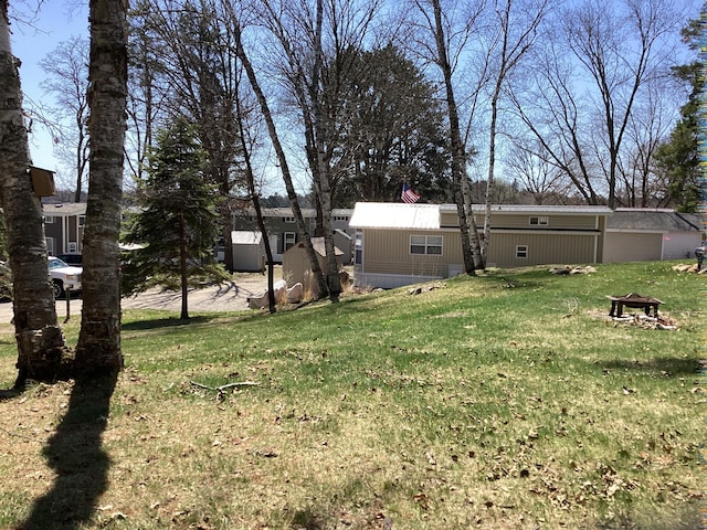 15827 Wilderness Trl, Crosslake, MN 56442 - view of green lawn
