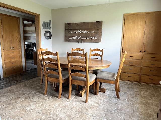 2250 18th Ave, Windom, MN 56101 - dining room with stone tile floors