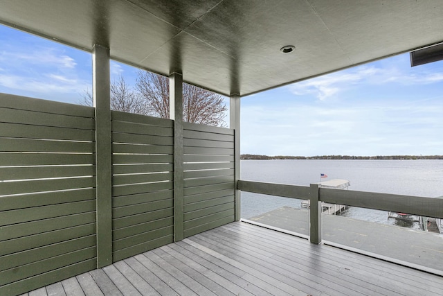 4919 Three Points Blvd, Mound, MN 55364 - deck with a water view
