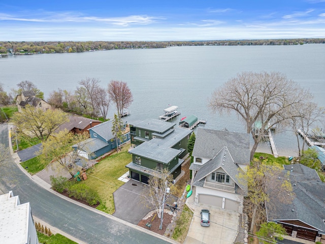 4919 Three Points Blvd, Mound, MN 55364 - drone / aerial view of a nearby body of water