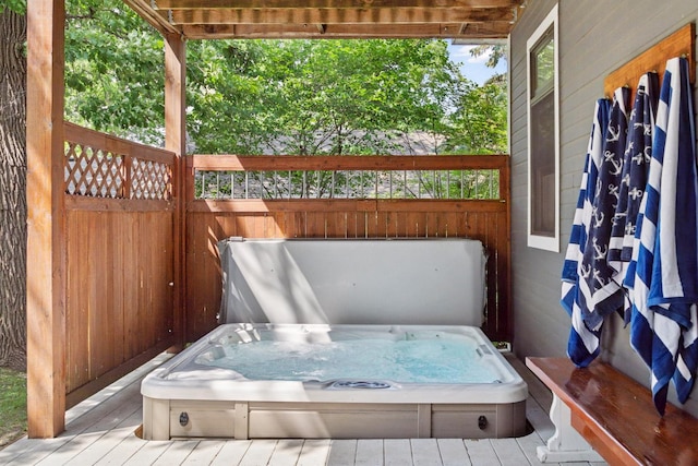 16710 Edgewood Ave, Wayzata, MN 55391 - view of wooden deck