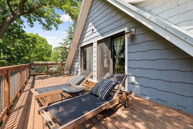 16710 Edgewood Ave, Wayzata, MN 55391 - view of wooden deck