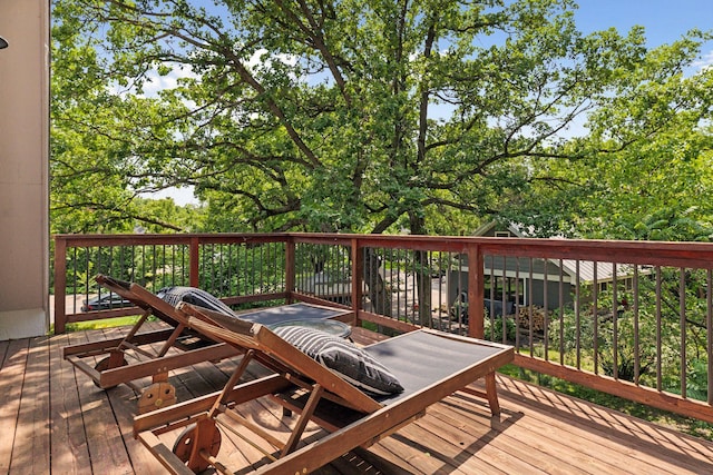 16710 Edgewood Ave, Wayzata, MN 55391 - view of wooden deck