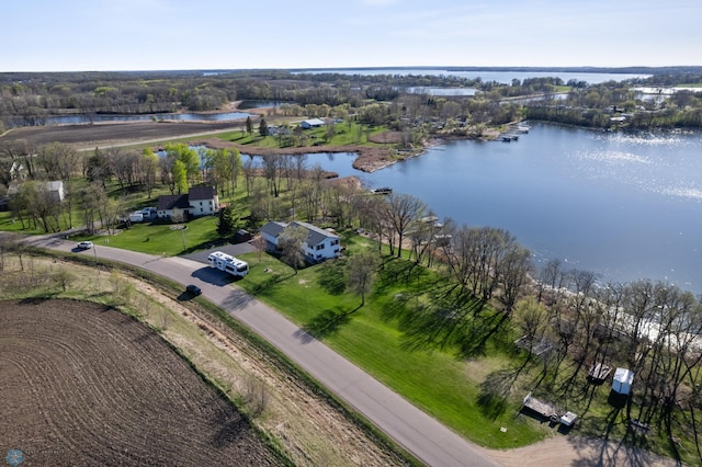 15344 Blackhawk Rd, Lake Eunice Twp, MN 56511 - aerial view of property's location with a nearby body of water