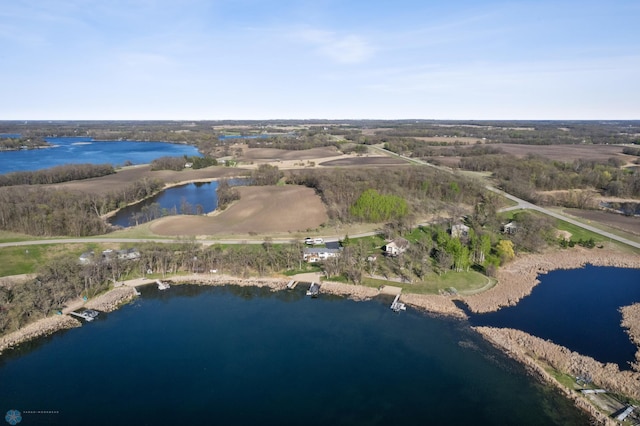 15344 Blackhawk Rd, Lake Eunice Twp, MN 56511 - view of property location with a large body of water