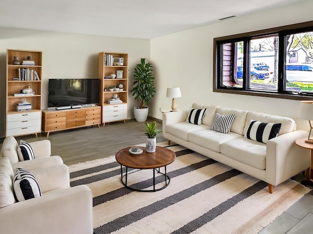 3158 Quarry Ct, Eagan, MN 55121 - living area featuring wood finished floors