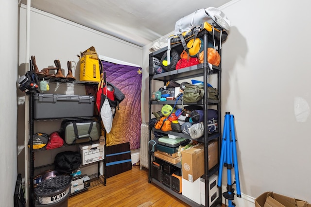 view of storage