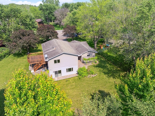 6913 Sumac Ct, Centerville, MN 55038 - view of subject property with a forest