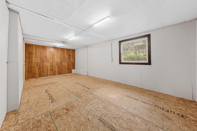 108 Benjamin St, Jackson, MN 56143 - basement featuring wooden walls