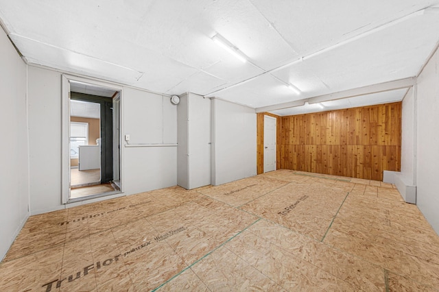 108 Benjamin St, Jackson, MN 56143 - basement with wood walls