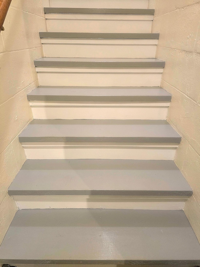 view of staircase