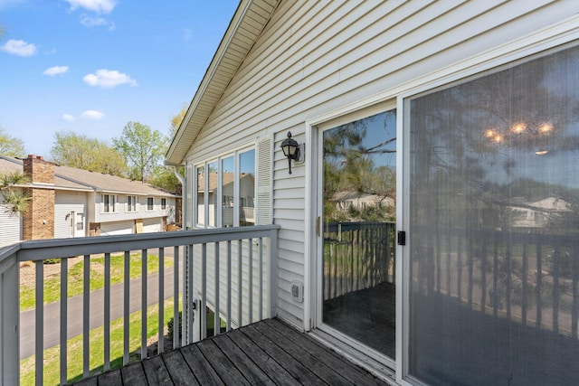 1635 140th St, Burnsville, MN 55337 - deck featuring a residential view