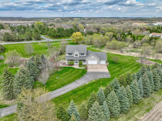 347 Glover Rd, Troy Twp, WI 54022 - bird's eye view