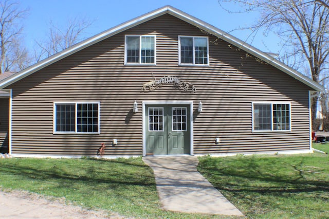 36282 Rush Lake Loop Unit 29A, Ottertail, MN 56571 - view of front of house featuring a front lawn