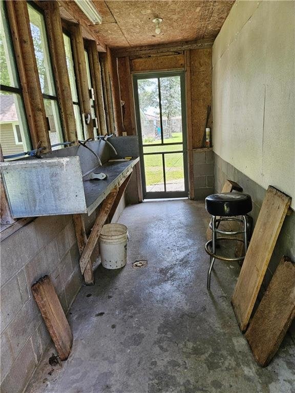 36282 Rush Lake Loop Unit 29A, Ottertail, MN 56571 - misc room with unfinished concrete floors