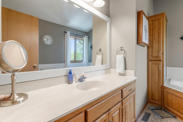 1282 141st Ln NW, Andover, MN 55304 - bathroom with vanity and a garden tub