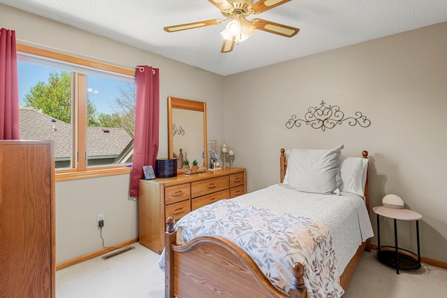 1282 141st Ln NW, Andover, MN 55304 - bedroom featuring light colored carpet and a ceiling fan